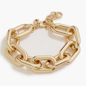 J. Crew Chunky Gold Link Bracelet/NWT